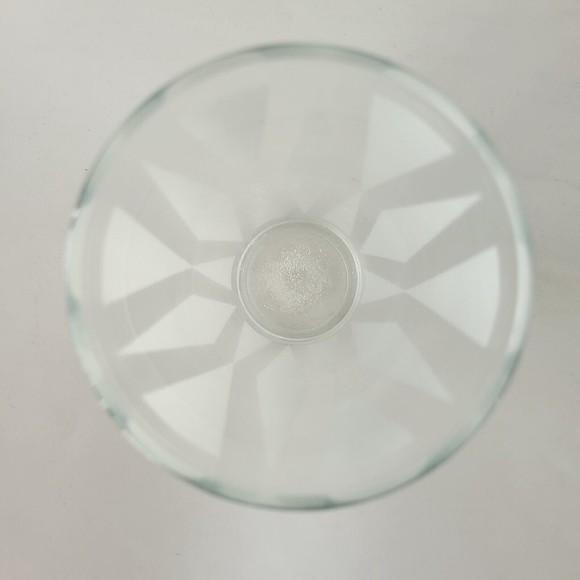 Vintage Frosted Diamond Tom Collins Bar Glass 1960s Mid Century Beer Glass - Picture 4 of 6